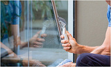 全屋玻璃专业清洗+保洁一共4小时